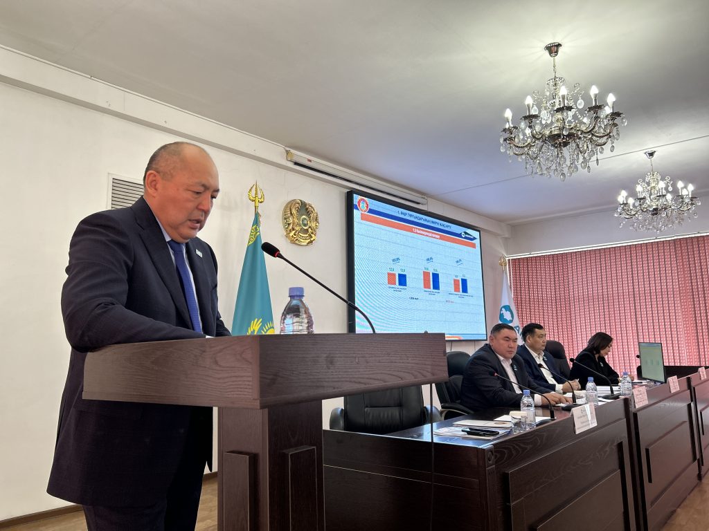 «AMANAT» ПАРТИЯСЫ ЖЕТІСУ ОБЛЫСТЫҚ ФИЛИАЛЫНЫҢ САЯСИ КЕҢЕС БЮРОСЫ МЕН ПАНФИЛОВ АУДАНДЫҚ ФРАКЦИЯСЫНЫҢ КЕҢЕЙТІЛГЕН ОТЫРЫСЫ ӨТТІ