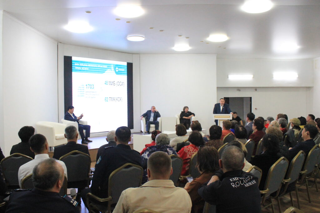 ЖЕТІСУДА «TURGYNDAR AMANATY» ПАРТИЯЛЫҚ ЖОБАСЫ АЯСЫНДА КЕЗДЕСУ ӨТТІ